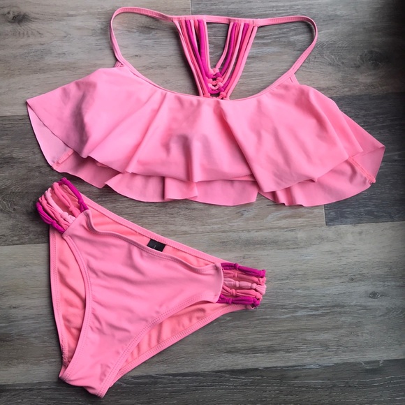 Endless Sun Swim Guc Pink Endless Sun Bikini Poshmark